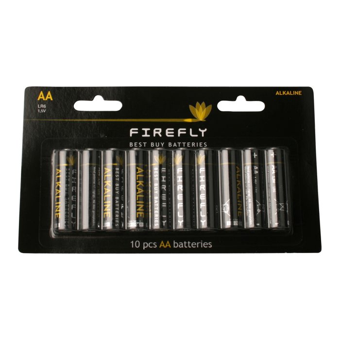 Batteri AA 10-pk. - Firefly